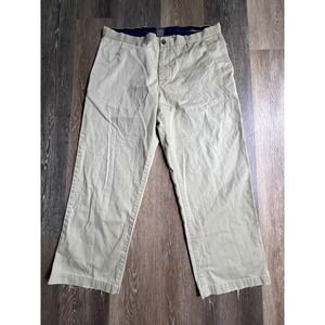 Gap Khakis Pants Mens 38x30 Tan Classic Relaxed Fit Chino Cotton Twill 497